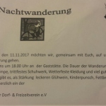 2017 Nachtwanderung